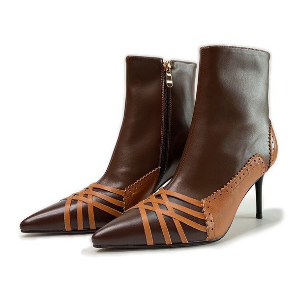 mkkhou fashion short boots woman 2020 autumn/winter new tip leather matching color .5cm thigh-high boots size 33-40, Black
mkkhou fashion short boots woman 2020 autumn/winter new tip leather matching color .5cm thigh-high boots size 33-40, Black