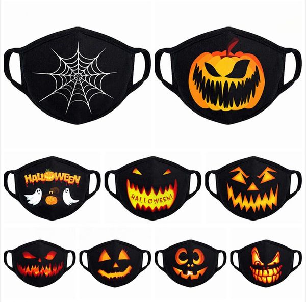 10 styles halloween pumpkin 3d printed face mask skull protective ear-loop face masks washable reusable party breathable mouth cover ljjp309
10 styles halloween pumpkin 3d printed face mask skull protective ear-loop face masks washable reusable party breathable mouth cover ljjp309