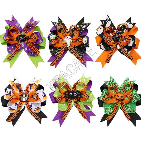 girls hairbows hairpins halloween pumpkin spider pattern hair ties holder bows hair clips baby barrettes student party hair boutique d82003, Slivery;white
girls hairbows hairpins halloween pumpkin spider pattern hair ties holder bows hair clips baby barrettes student party hair boutique d82003, Slivery;white