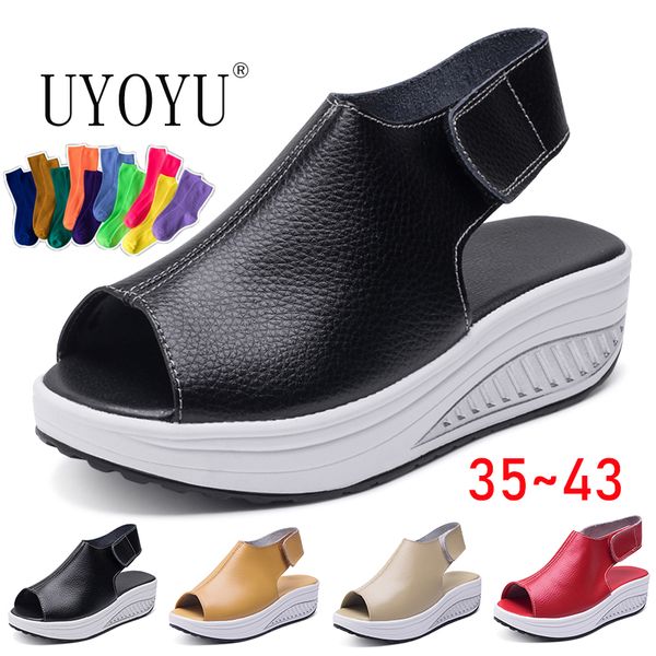 dress shoes increased heels genuine leather 35-43 large plus size women sandals cowhide gryphon summer ladies slippers casual 2021, Black
dress shoes increased heels genuine leather 35-43 large plus size women sandals cowhide gryphon summer ladies slippers casual 2021, Black