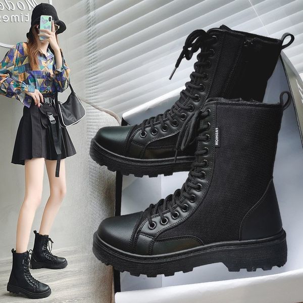 knitted boots women's summer light 2020 new breathable british trend explicit foot small locomotive short boots, Black
knitted boots women's summer light 2020 new breathable british trend explicit foot small locomotive short boots, Black