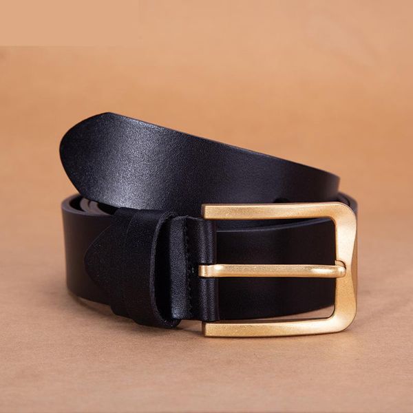 new casual business first layer cowhide belt luxury alloy pin buckle leather men's genuine men for 2020 genuine leather belt men, Black;brown
new casual business first layer cowhide belt luxury alloy pin buckle leather men's genuine men for 2020 genuine leather belt men, Black;brown
