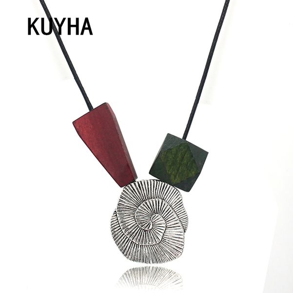 retro national style wood exquisite vintage stone pendant long fashion design necklace sweater chain link jewelry, Silver
retro national style wood exquisite vintage stone pendant long fashion design necklace sweater chain link jewelry, Silver
