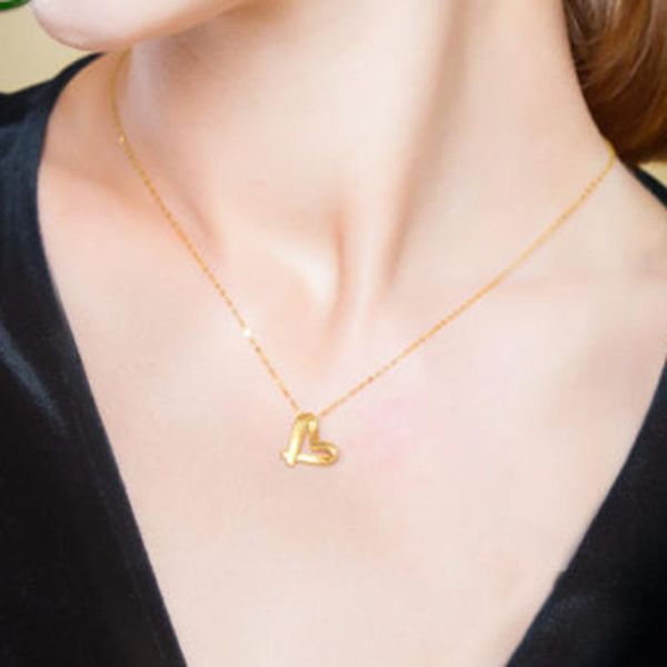 frosted hard gold necklace thin chain with 999 gold heart shape pendant women jewelry@88, Silver
frosted hard gold necklace thin chain with 999 gold heart shape pendant women jewelry@88, Silver