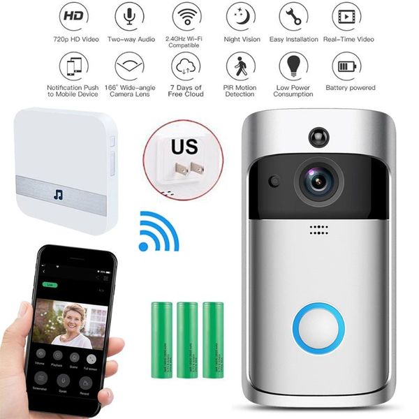doorbells doorbell host smart ip video intercom wifi door phone bell ir alarm wireless security camera v5
doorbells doorbell host smart ip video intercom wifi door phone bell ir alarm wireless security camera v5