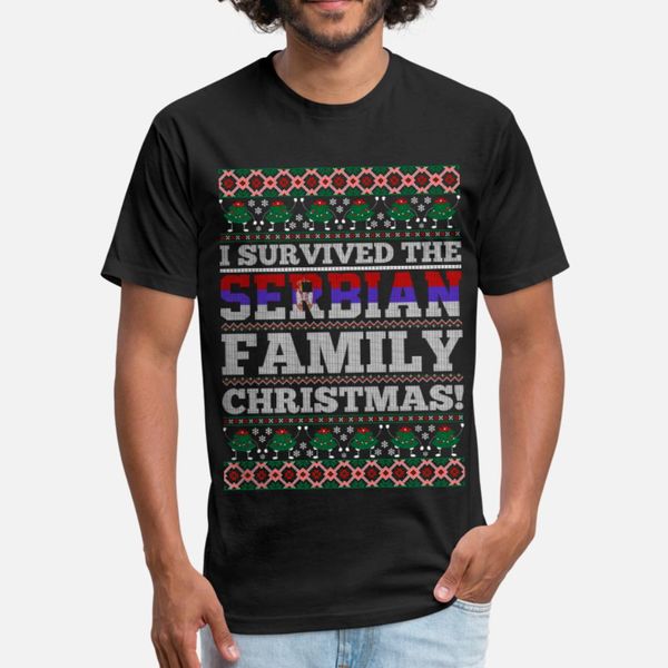 i survived the serbian family ugly christmas tshir t shirt men designer cotton o neck normal crazy casual summer cool shirt
i survived the serbian family ugly christmas tshir t shirt men designer cotton o neck normal crazy casual summer cool shirt
