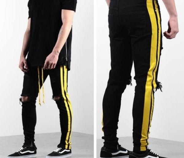 mens designer jeans mens distressed zipper skinny jeans men hip hop pants mens designer hole high qualiy denim pants, Blue
mens designer jeans mens distressed zipper skinny jeans men hip hop pants mens designer hole high qualiy denim pants, Blue