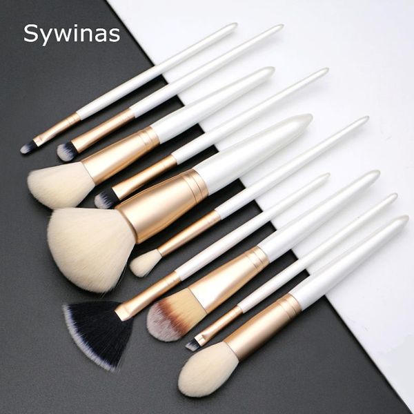makeup brushes sywinas brush set 10pcs synthetic hair make up powder foundation eyebrow professional
makeup brushes sywinas brush set 10pcs synthetic hair make up powder foundation eyebrow professional