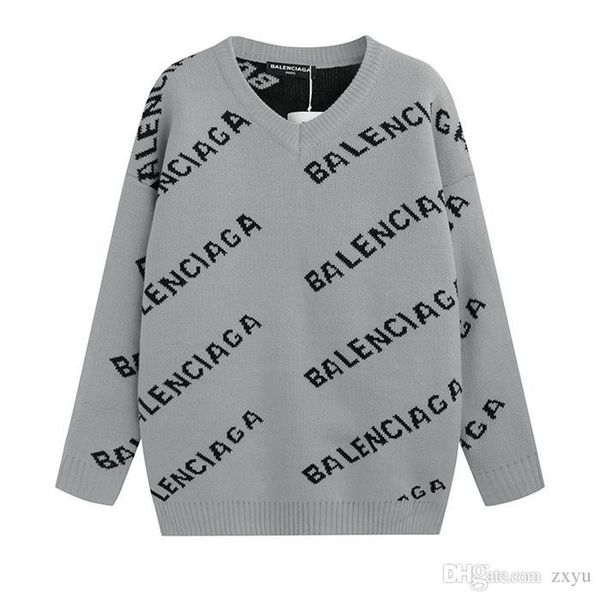 2020 autumn / winter luxury sweater fashion men women design brand sweater pullover long sleeve letter printed couple sweaters size -xxl, White;black
2020 autumn / winter luxury sweater fashion men women design brand sweater pullover long sleeve letter printed couple sweaters size -xxl, White;black