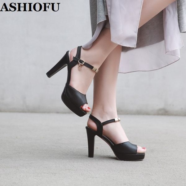 ashiofu handmade new women's chunky heels sandals three colors peep-toe platform summer shoes evening fashion sandals shoes, Black
ashiofu handmade new women's chunky heels sandals three colors peep-toe platform summer shoes evening fashion sandals shoes, Black