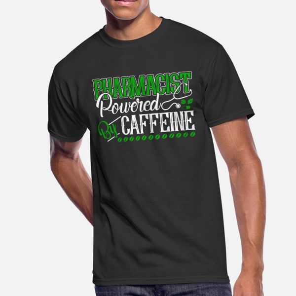 pharmacist powered by caffeine t shirt men character short sleeve o-neck trend loose comical spring autumn slim shirt
pharmacist powered by caffeine t shirt men character short sleeve o-neck trend loose comical spring autumn slim shirt