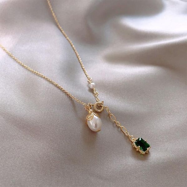 simple pearl pendant necklace elegant clavicle chain french style charm fashion choker necklace collares multicolour jewelry, Silver
simple pearl pendant necklace elegant clavicle chain french style charm fashion choker necklace collares multicolour jewelry, Silver