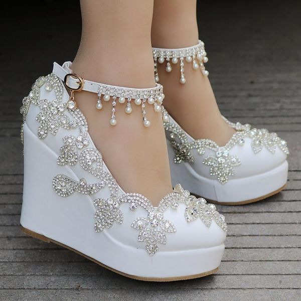 2020 new beaded tassel wristband wedge heel shoes women foreign trade plus size wedge heel shoes waterproof platform, Black
2020 new beaded tassel wristband wedge heel shoes women foreign trade plus size wedge heel shoes waterproof platform, Black