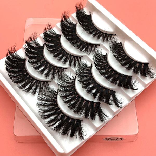 false eyelashes mikiwi 5pairs 3d faux mink hair natural/thick long eye lashes wispy makeup beauty extension tools
false eyelashes mikiwi 5pairs 3d faux mink hair natural/thick long eye lashes wispy makeup beauty extension tools