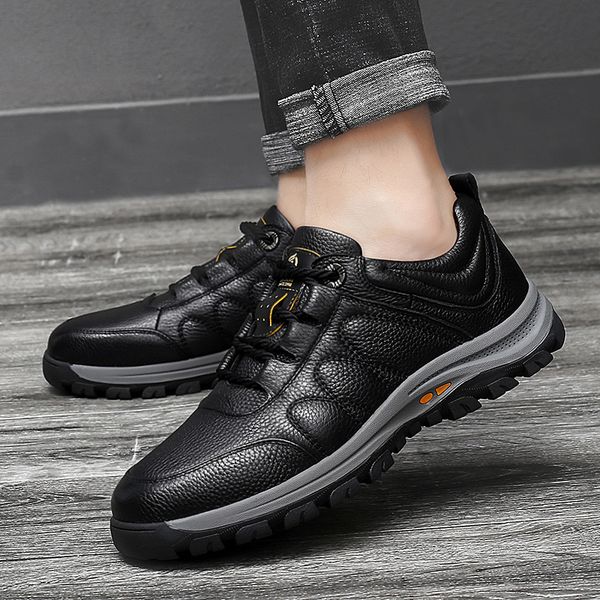 men's leather golf shoes waterproof wear-resistant golf sneakers handmade leather shoes men's sports size 38-44
men's leather golf shoes waterproof wear-resistant golf sneakers handmade leather shoes men's sports size 38-44