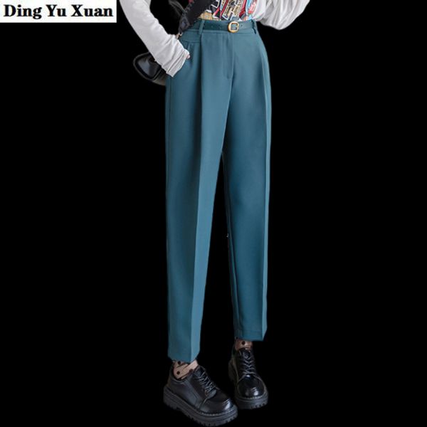 2020 autumn woman high waist harem suit pants with belt loose formal elegant office ladies ankle length pocket trousers women, Black;white
2020 autumn woman high waist harem suit pants with belt loose formal elegant office ladies ankle length pocket trousers women, Black;white