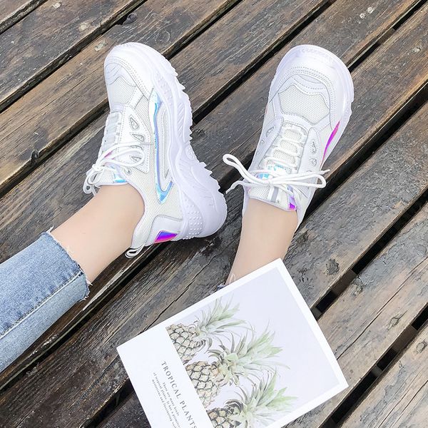 white shoes sneakers women fashion new women shoes brand retro platform shoes ladies footwear breathable mesh sneakers zapatos, Black
white shoes sneakers women fashion new women shoes brand retro platform shoes ladies footwear breathable mesh sneakers zapatos, Black