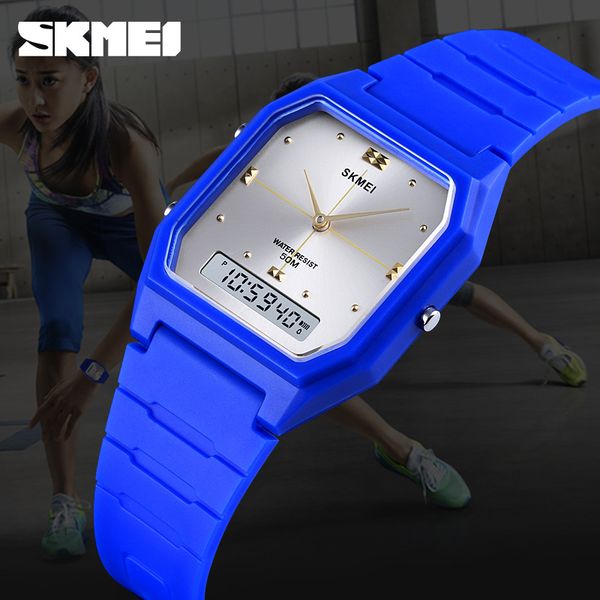skmei teenager digital watch men women sport wristwatches 3time chrono watches boy girl waterproof clock youth reloj hombre 1604, Slivery;brown
skmei teenager digital watch men women sport wristwatches 3time chrono watches boy girl waterproof clock youth reloj hombre 1604, Slivery;brown