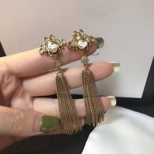 2020 new retro pearl diamond long tassel earrings fashion wild letter earrings korean temperament net red earrings ing, Silver
2020 new retro pearl diamond long tassel earrings fashion wild letter earrings korean temperament net red earrings ing, Silver