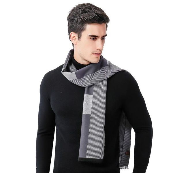 men scarf 2020 autumn winter vintage soft plaid scarf men imitation cashmere brand business casual scarfs, Blue;gray
men scarf 2020 autumn winter vintage soft plaid scarf men imitation cashmere brand business casual scarfs, Blue;gray
