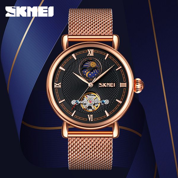 luxury automatic watch fashion men's watches stainless steel strap moon phase display quarzt wristwatch skmei men clock watch, Slivery;brown
luxury automatic watch fashion men's watches stainless steel strap moon phase display quarzt wristwatch skmei men clock watch, Slivery;brown