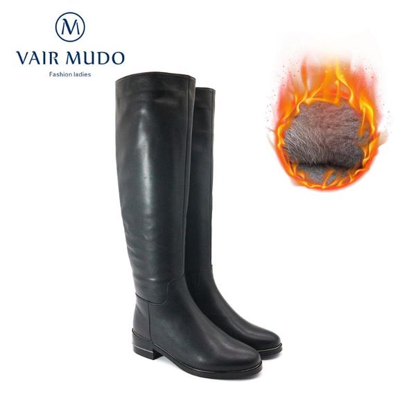 vair mudo winter motorcycle boots fashion women shoes black low heels knee-high boots keep warm fashion shoes genuine zt40
vair mudo winter motorcycle boots fashion women shoes black low heels knee-high boots keep warm fashion shoes genuine zt40