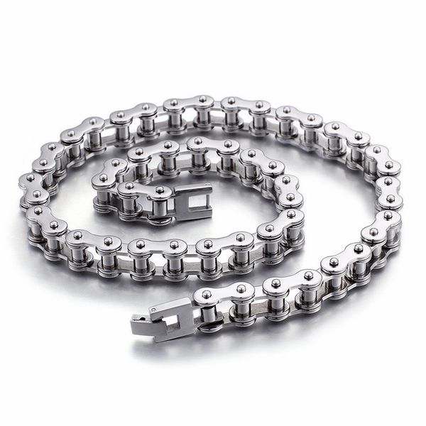 chains good quality 316l stainless steel 53cm long chain necklaces for men high polished bike male jewelry 2021, Silver
chains good quality 316l stainless steel 53cm long chain necklaces for men high polished bike male jewelry 2021, Silver