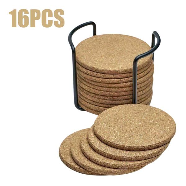 pad coffee wine cork coaster diy decoration with holder heat resistant reusable
pad coffee wine cork coaster diy decoration with holder heat resistant reusable