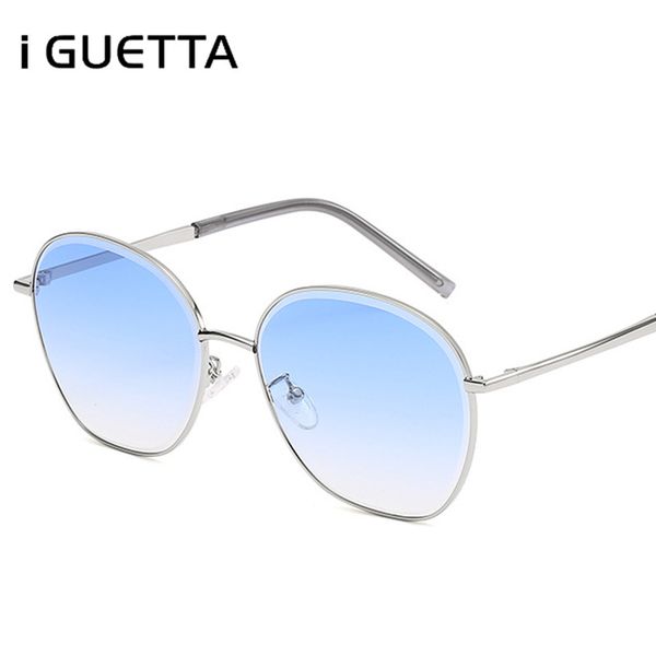 iguetta round clear sunglasses women 2020 luxury designer sunglass women metal glasses frame nylon lens iyjb530, White;black
iguetta round clear sunglasses women 2020 luxury designer sunglass women metal glasses frame nylon lens iyjb530, White;black