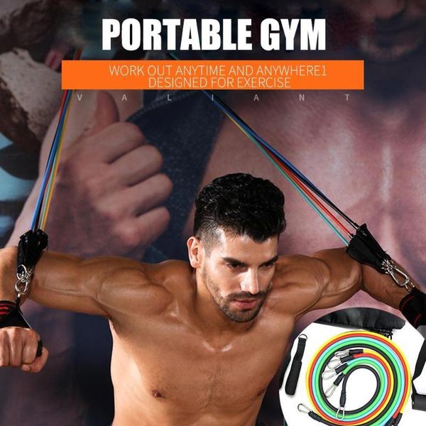 resistance bands 12pcs/ set pull rope latex practical durable tpe fitness equipments removable puller muscle training equipment
resistance bands 12pcs/ set pull rope latex practical durable tpe fitness equipments removable puller muscle training equipment