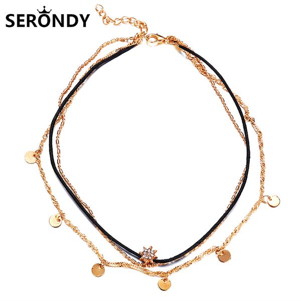 chokers alloy wafer star kpop multilayer pendant choker necklace for women 2021 trend neck chains gift jewelry aesthetic xl10380, Golden;silver
chokers alloy wafer star kpop multilayer pendant choker necklace for women 2021 trend neck chains gift jewelry aesthetic xl10380, Golden;silver