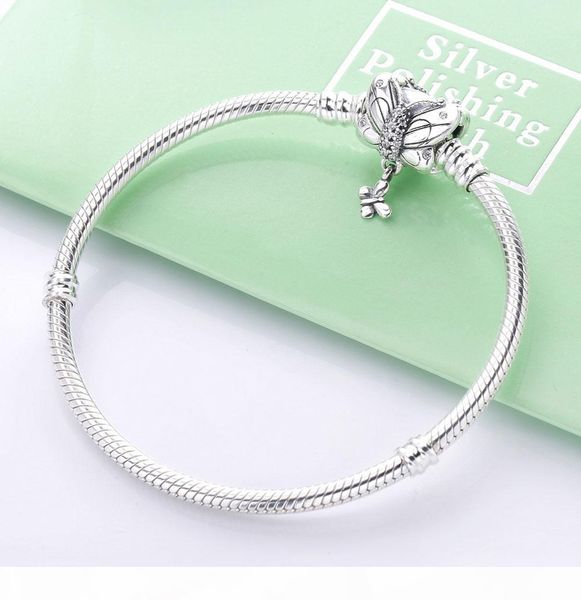 925 sterling silver moments decorative butterfly clasp bracelet fits for european pandora bracelets charms and beads, Golden;silver
925 sterling silver moments decorative butterfly clasp bracelet fits for european pandora bracelets charms and beads, Golden;silver