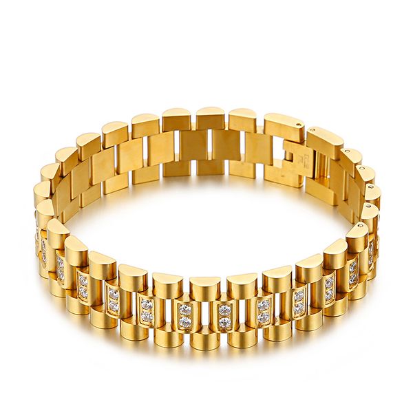 brandnew golden/ silver/ black stainless steel link chain bracelet bangle crystals drill luxury mens gifts jewelry bling 16mm 8.66'
brandnew golden/ silver/ black stainless steel link chain bracelet bangle crystals drill luxury mens gifts jewelry bling 16mm 8.66'