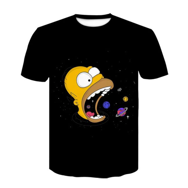 new simpson anime cosplay m-4xl 3d print shirts anime humor aesthetic men clothing