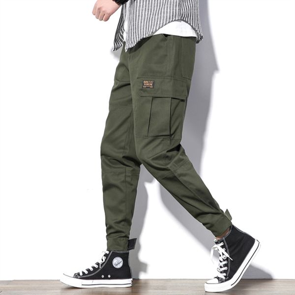 new men casual harem pants joggers hip hop pants men elastic waistline loose little feet sweatpants trousers tactical, Black
new men casual harem pants joggers hip hop pants men elastic waistline loose little feet sweatpants trousers tactical, Black