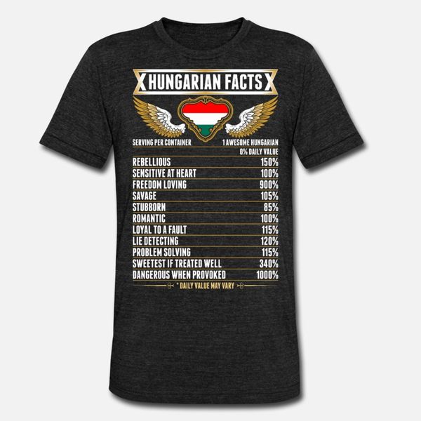 hungarian facts t shirt men customized 100% cotton round neck standard loose humor spring autumn unique shirt 
hungarian facts t shirt men customized 100% cotton round neck standard loose humor spring autumn unique shirt
