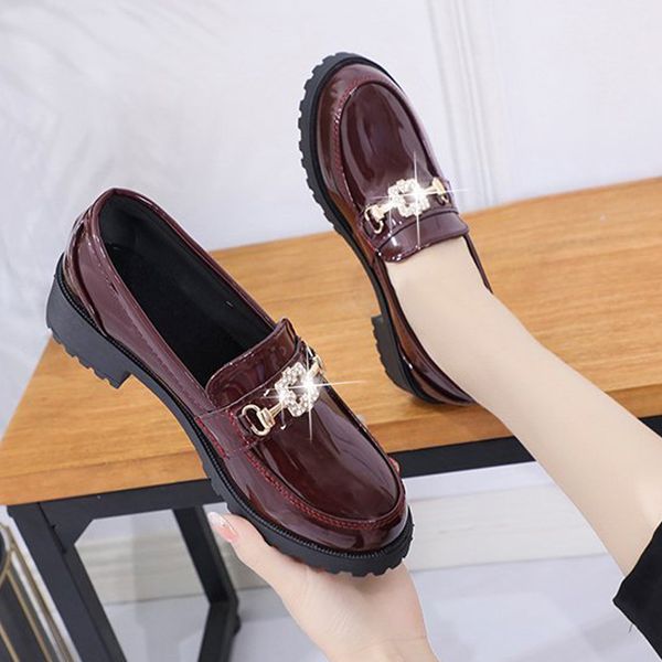 fashion autumn casual shoes ladies crystal footwear female loafers new dropshipping new women patent leather low heels pumps, Black
fashion autumn casual shoes ladies crystal footwear female loafers new dropshipping new women patent leather low heels pumps, Black