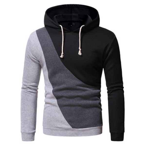 mens colorblocked hoodies fashion trend long sleeve tricolor hooded sweatshirts designer male spring hooded collar casual pullover hoodies, Black
mens colorblocked hoodies fashion trend long sleeve tricolor hooded sweatshirts designer male spring hooded collar casual pullover hoodies, Black