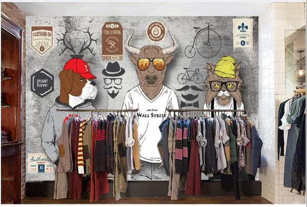 3d wallpaper custom p mural on the wall retro nostalgic abstract animal clothing store home decor p wallpaper in the living room
3d wallpaper custom p mural on the wall retro nostalgic abstract animal clothing store home decor p wallpaper in the living room