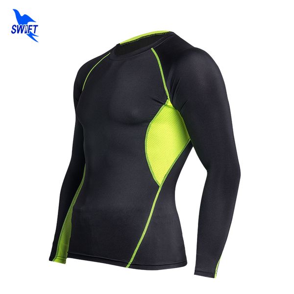 fleece lined long sleeve compression t-shirt thermal gym fitness tights skinny yoga running shirt rashgard men's sportswear, Black;blue
fleece lined long sleeve compression t-shirt thermal gym fitness tights skinny yoga running shirt rashgard men's sportswear, Black;blue
