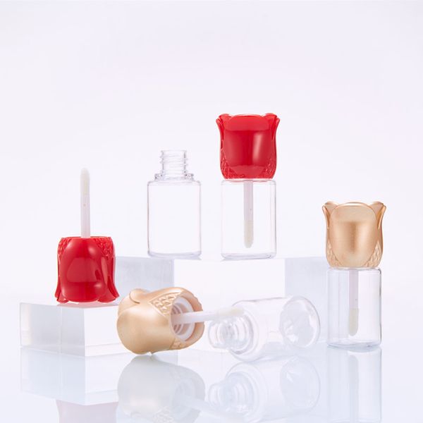 rose flower shaped cap empty lip gloss tubes transparent diy lip balm refillable bottle cosmetic makeup containers f3938
rose flower shaped cap empty lip gloss tubes transparent diy lip balm refillable bottle cosmetic makeup containers f3938