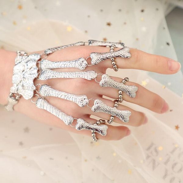 link, chain bm002 originality personality skeleton metal bracelet jewelry halloween wholesale, Black
link, chain bm002 originality personality skeleton metal bracelet jewelry halloween wholesale, Black