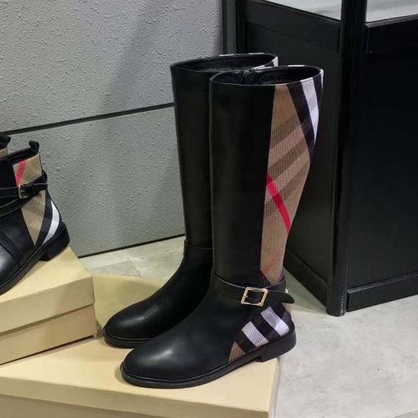 fashion color matching round head women long boots female martin casual wild non-slip leather women's boots 04 b028, Black
fashion color matching round head women long boots female martin casual wild non-slip leather women's boots 04 b028, Black