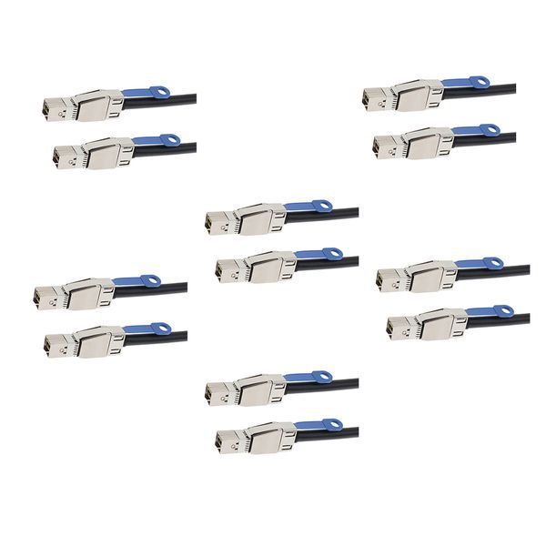 1.6feet external sas cable mini-sas (sff-8644) to mini-sas (sff-8644) data storage cord wire (6 pack
1.6feet external sas cable mini-sas (sff-8644) to mini-sas (sff-8644) data storage cord wire (6 pack