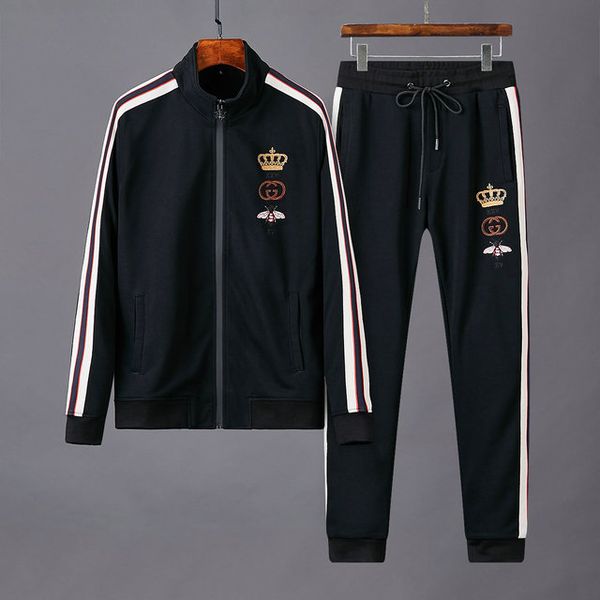 european youth 2020 new men's track suit two-piece sweatshirt sweatpants autumn and winter sweatsuit cotton sports suit mens tracksuit, Gray
european youth 2020 new men's track suit two-piece sweatshirt sweatpants autumn and winter sweatsuit cotton sports suit mens tracksuit, Gray