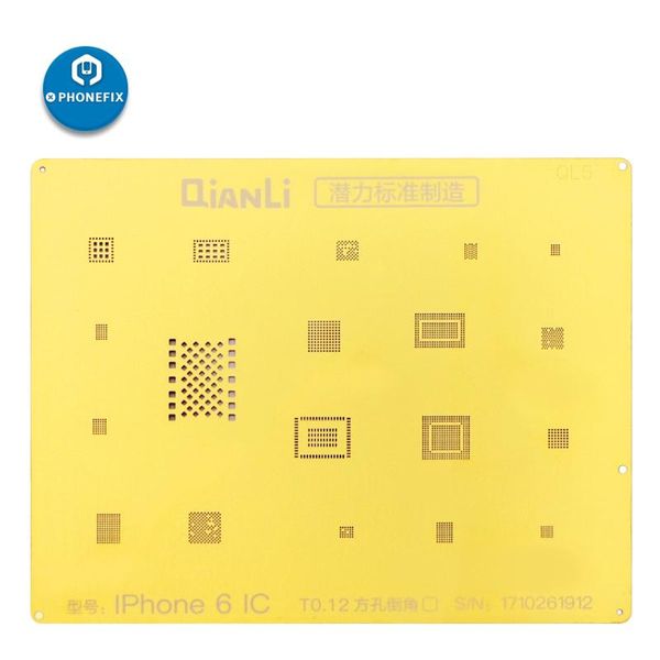 qianli золотой 2d bga-трафарет комплект толщина 0.12mm олово припой сетки шаблон 6 7 8 x xs max nand cpu ремонт
qianli золотой 2d bga-трафарет комплект толщина 0.12mm олово припой сетки шаблон 6 7 8 x xs max nand cpu ремонт