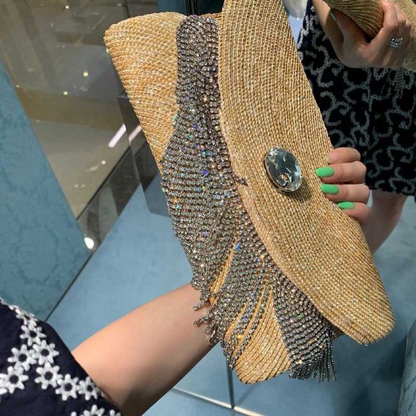 luxury handbags women bags designer diamond tassel decoration handbag crystal sraw ratten messenger bag clutch purses
luxury handbags women bags designer diamond tassel decoration handbag crystal sraw ratten messenger bag clutch purses