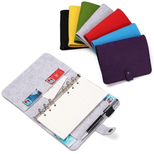 notepads a5 a6 felt shell cloth fabric notebook paper planner inner page ring deskholder portable diary gift, Purple;pink
notepads a5 a6 felt shell cloth fabric notebook paper planner inner page ring deskholder portable diary gift, Purple;pink