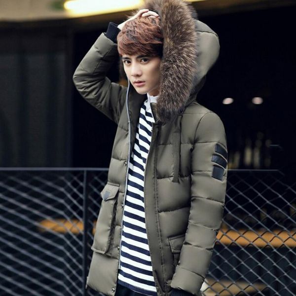 new men winter warm windproof jacket winter long casual wear men thick zipper hooded parkes fashion new male jacket, Black
new men winter warm windproof jacket winter long casual wear men thick zipper hooded parkes fashion new male jacket, Black