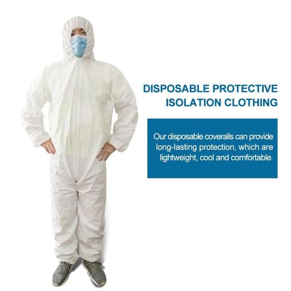 disposable protection gown dust spray suit siamese non-woven dust-proof anti splash clothing safely protection clothes
disposable protection gown dust spray suit siamese non-woven dust-proof anti splash clothing safely protection clothes